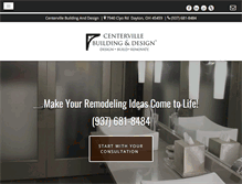 Tablet Screenshot of homeremodeling-dayton.com